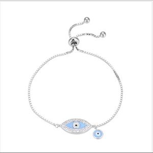925 silver . Evil eye bracelet